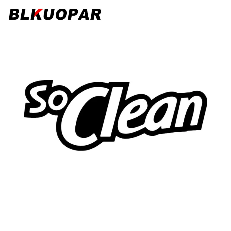 BLKUOPAR So Clean Car Sticker Personality Waterproof Funny Sunscreen Decoration Occlusion Scratch Fashionable Car Accessories
BLKUOPAR So Clean Car Sticker Personality Waterproof Funny Sunscreen Decoration Occlusion Scratch Fashionable Car Accessories