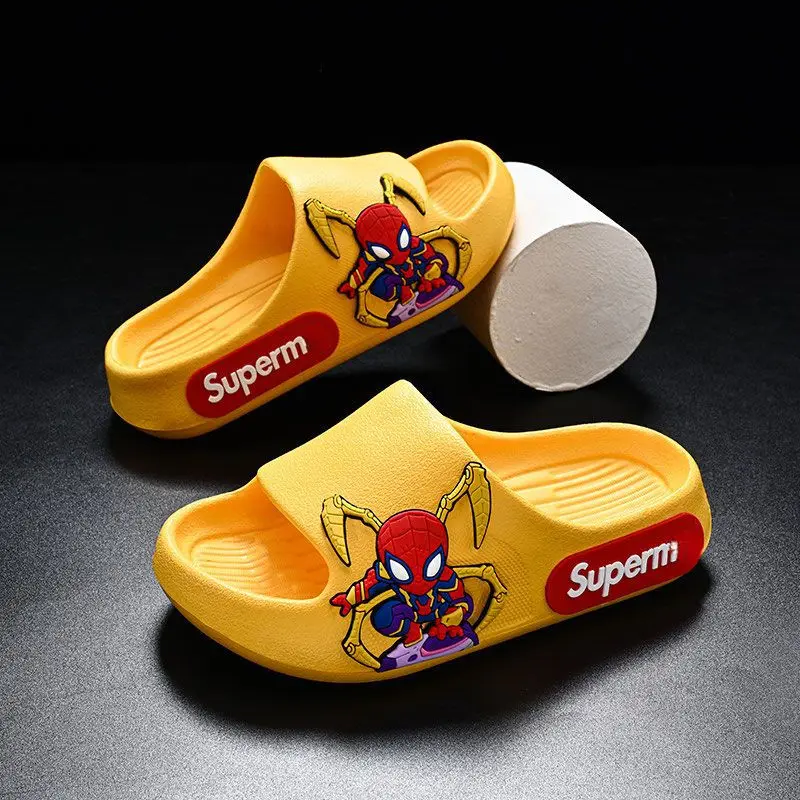 Marvel Boys Slippers Non-Slip Soft Soled Bathroom Shoes Cartoon Creative Spiderman Outdoor Beach Sandals EVA Peripheral Movies
Marvel Boys Slippers Non-Slip Soft Soled Bathroom Shoes Cartoon Creative Spiderman Outdoor Beach Sandals EVA Peripheral Movies