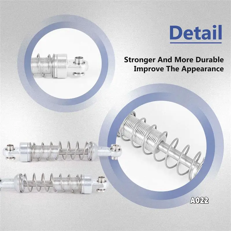 4 Pcs Metal Shock Absorber Damper For WPL C14 C24 C34 MN D90 D91 D96 D99 D99S MN90 MN99S RC Car Upgrade Parts
4 Pcs Metal Shock Absorber Damper For WPL C14 C24 C34 MN D90 D91 D96 D99 D99S MN90 MN99S RC Car Upgrade Parts