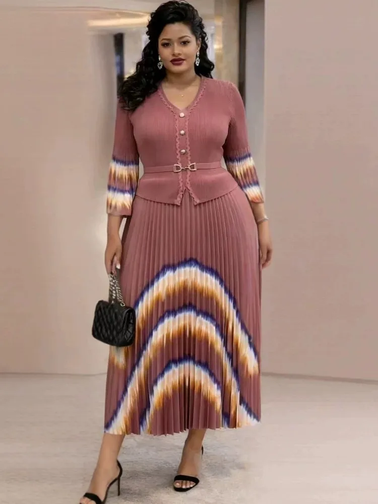 African Dresses For Women Elegant Wedding Muslim Fashion Abayas Dashiki Robe Kaftan 3/4 Sleeve Dress Turkish Africa 2026 New
African Dresses For Women Elegant Wedding Muslim Fashion Abayas Dashiki Robe Kaftan 3/4 Sleeve Dress Turkish Africa 2026 New