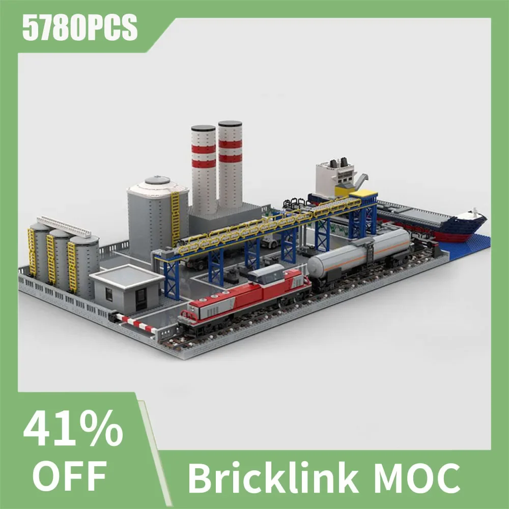 NEW 5780PCS City Hot Selling Street View Moc Modular Chemical Plant buildingDIY creative ideas Children Toy birthday Gift Blocks
NEW 5780PCS City Hot Selling Street View Moc Modular Chemical Plant buildingDIY creative ideas Children Toy birthday Gift Blocks