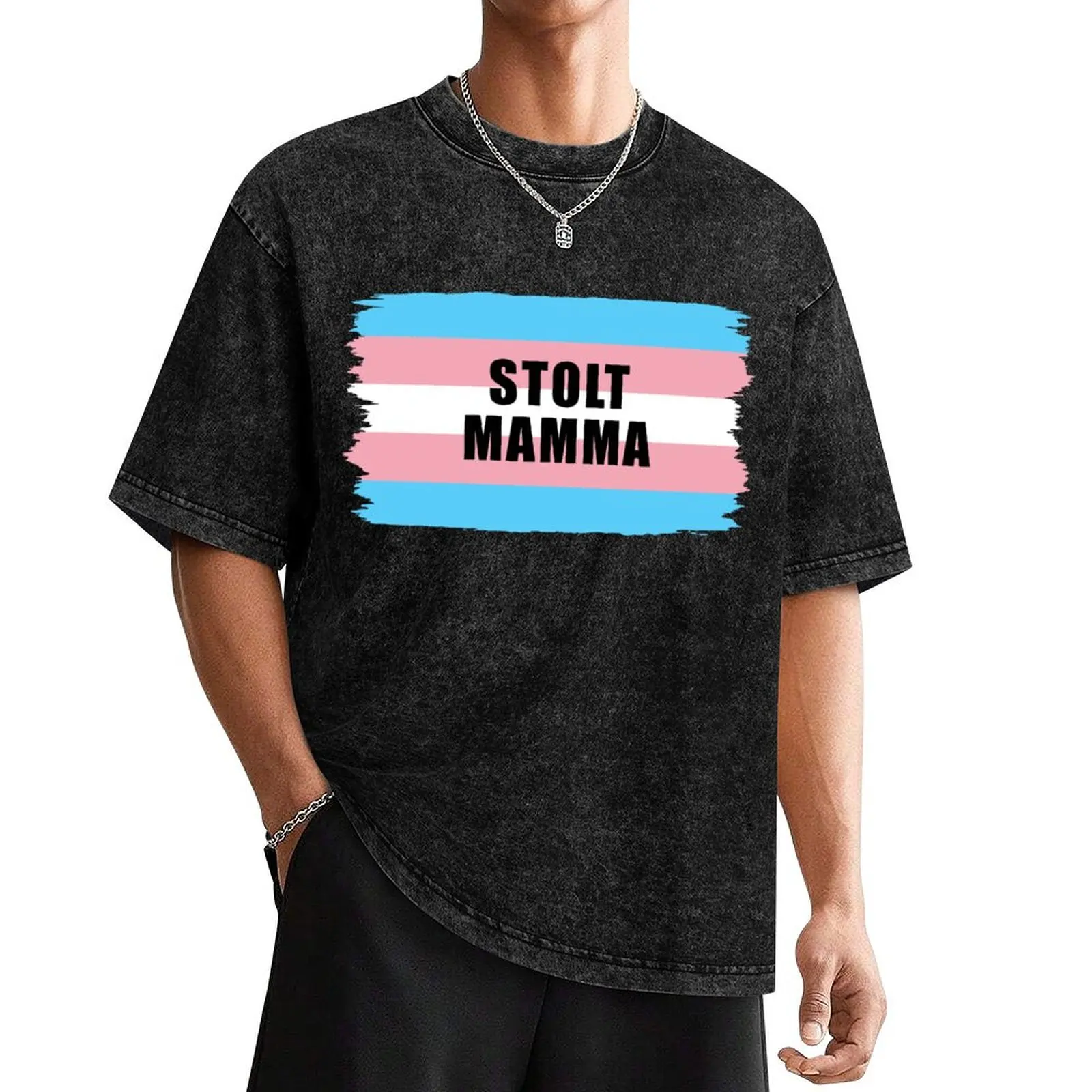 Trans fáni - Stolt mamma T-Shirt T-shirts oversize funny shirt cotton summer 2025 vintage graphic tee outfits for men
Trans fáni - Stolt mamma T-Shirt T-shirts oversize funny shirt cotton summer 2025 vintage graphic tee outfits for men