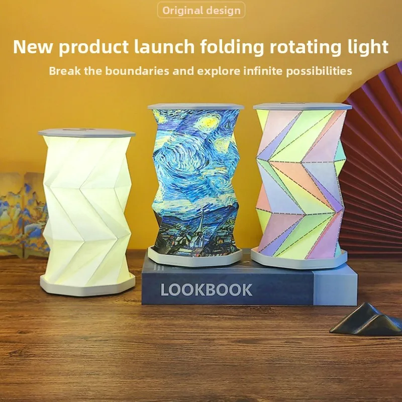 Магнитный складной вращающийся светильник оригами, художественная атмосфера, настольная лампа, культурный и креативный подарок, небольшой ночник, сувенир
Магнитный складной вращающийся светильник оригами, художественная атмосфера, настольная лампа, культурный и креативный подарок, небольшой ночник, сувенир