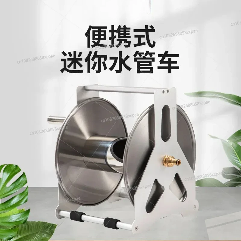 Stainless Steel Watering, Car Wash, Water Pipe Storage Rack, Hanging Large Pipe Winding Frame, Automatic Pipe Reeling Device
Stainless Steel Watering, Car Wash, Water Pipe Storage Rack, Hanging Large Pipe Winding Frame, Automatic Pipe Reeling Device