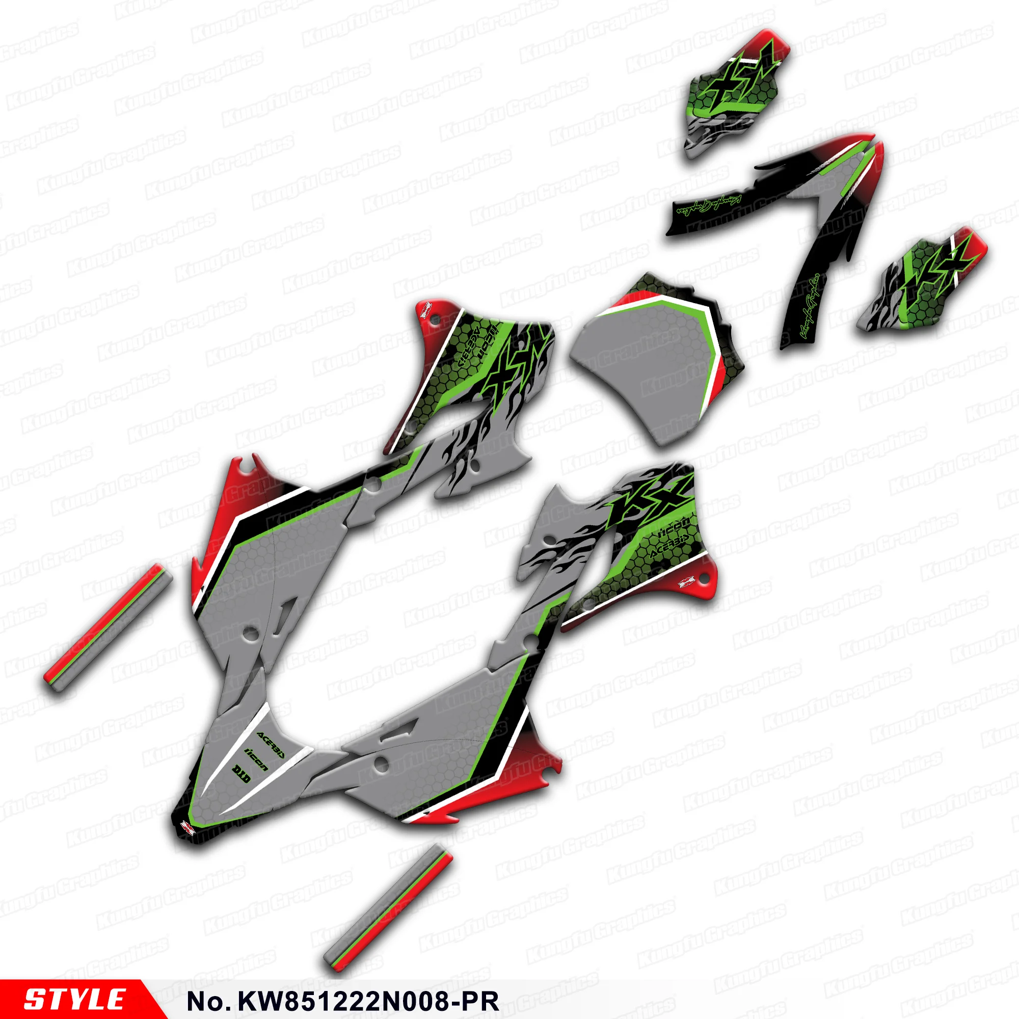 Набор индивидуальных наклеек JY Racing для Kawasaki KX85 KX112 2022 2023 2024 2025, восстановление, KW851222N008-PR
Набор индивидуальных наклеек JY Racing для Kawasaki KX85 KX112 2022 2023 2024 2025, восстановление, KW851222N008-PR