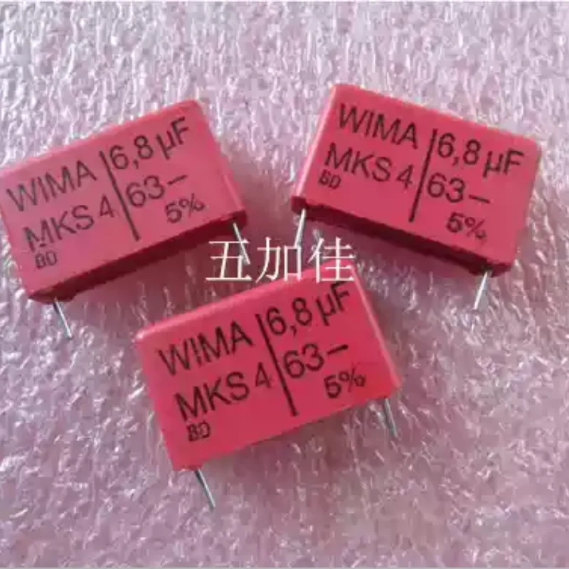 5-30pcs MKS4 63V6.8UF original German film capacitor RM22mm
5-30pcs MKS4 63V6.8UF original German film capacitor RM22mm