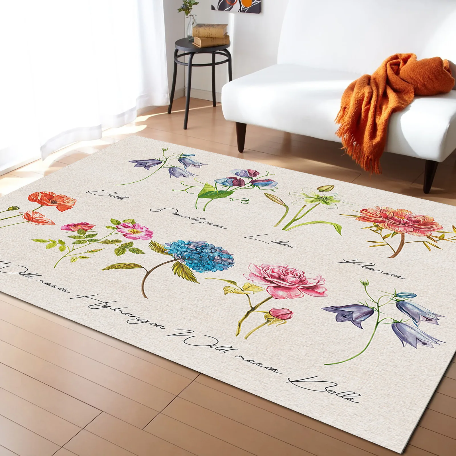 Vintage Flowers Herbs Flax Living Room Carpet Coffee Table Floor Mat Study Bedroom Bedside Home Decoration Large Rug Floor Mat
Vintage Flowers Herbs Flax Living Room Carpet Coffee Table Floor Mat Study Bedroom Bedside Home Decoration Large Rug Floor Mat
