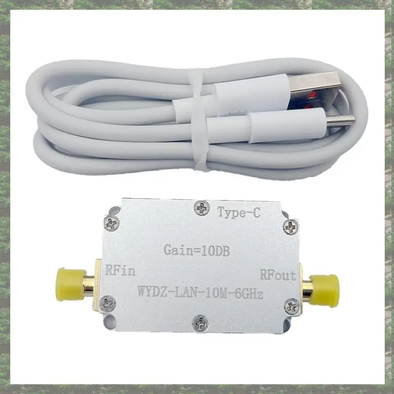 LAN 10M-6Ghz High Flatness Amplifier Gain RF Drive Signal Receiver Radio Drone Satellite SDR Walkie-Talkie
LAN 10M-6Ghz High Flatness Amplifier Gain RF Drive Signal Receiver Radio Drone Satellite SDR Walkie-Talkie