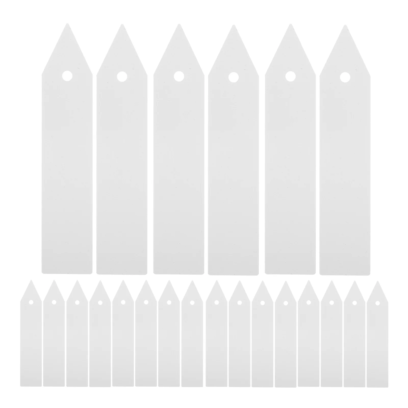 200 Pcs Plant Labels 10X2cm White PVC Waterproof Pointy Garden Markers for Succulents Nursery Tags Outdoor Flower Accessories
200 Pcs Plant Labels 10X2cm White PVC Waterproof Pointy Garden Markers for Succulents Nursery Tags Outdoor Flower Accessories