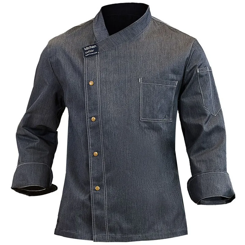 Mens Chef Uniform Long Sleeve Hotel Restaurant Kitchen Wear Winter Baking Outfit
Mens Chef Uniform Long Sleeve Hotel Restaurant Kitchen Wear Winter Baking Outfit