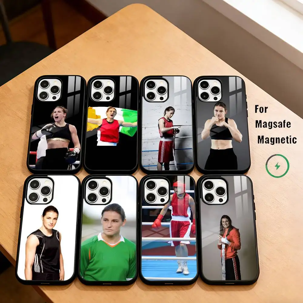 P-Professional boxer K-Katie T-Taylor Phone Case For iPhone17,16,15,14,13,12,11 Plus,Pro Magnetic For Magsafe Wireless Charging
P-Professional boxer K-Katie T-Taylor Phone Case For iPhone17,16,15,14,13,12,11 Plus,Pro Magnetic For Magsafe Wireless Charging