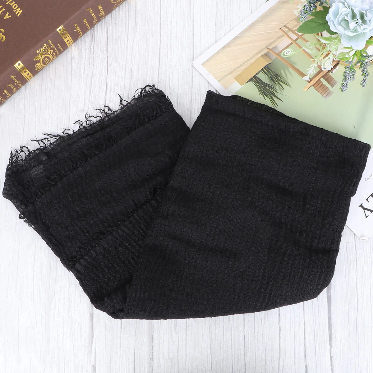 Solid Color Scarf Linen Crumpled Style Cotton Simple Girls Boys Kids Long Lasting Premium Quality Soft Comfortable Everyday Use
Solid Color Scarf Linen Crumpled Style Cotton Simple Girls Boys Kids Long Lasting Premium Quality Soft Comfortable Everyday Use