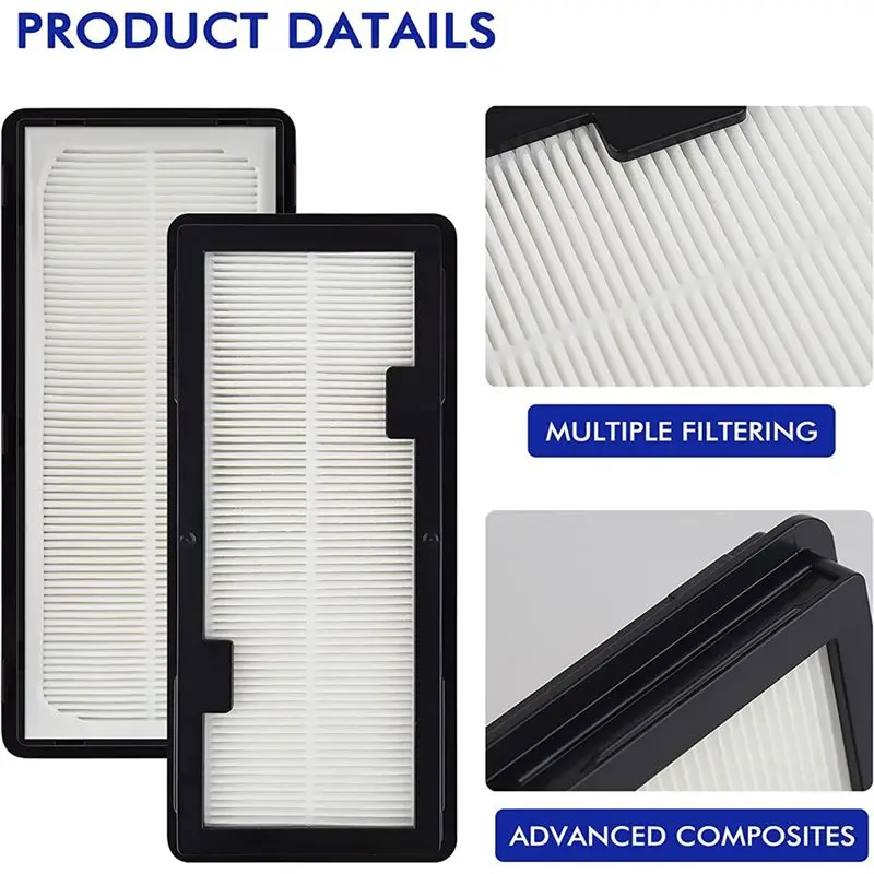 (YES Y727A)2Pcs Washable Replacement Hepa Filters for Jet Bot AI+ and Jet Bot+ Vacuum Cleaners,Fit for VR30T85513W/AA Robot
(YES Y727A)2Pcs Washable Replacement Hepa Filters for Jet Bot AI+ and Jet Bot+ Vacuum Cleaners,Fit for VR30T85513W/AA Robot