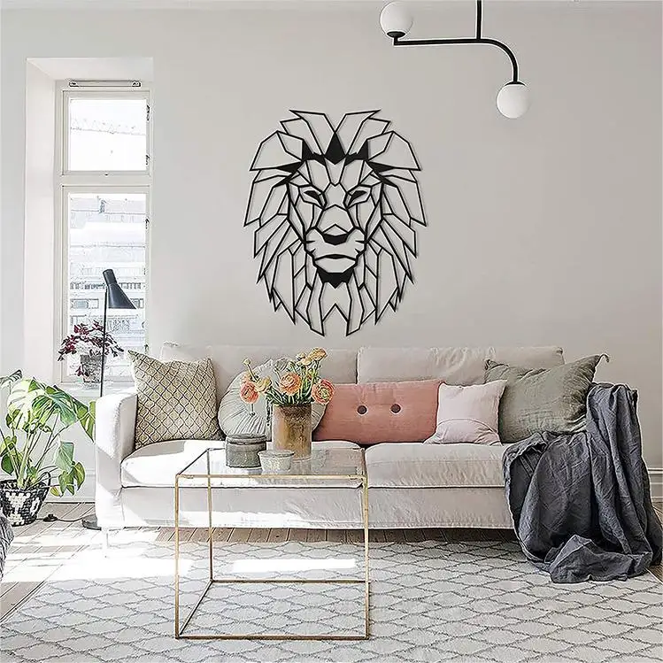 CIFBUY Deco Metal Lion Wall Decoration Lion Head Metal Art Lion Home Decor Wall Sculpture Animal Metal Artwork Wall Sticker
CIFBUY Deco Metal Lion Wall Decoration Lion Head Metal Art Lion Home Decor Wall Sculpture Animal Metal Artwork Wall Sticker