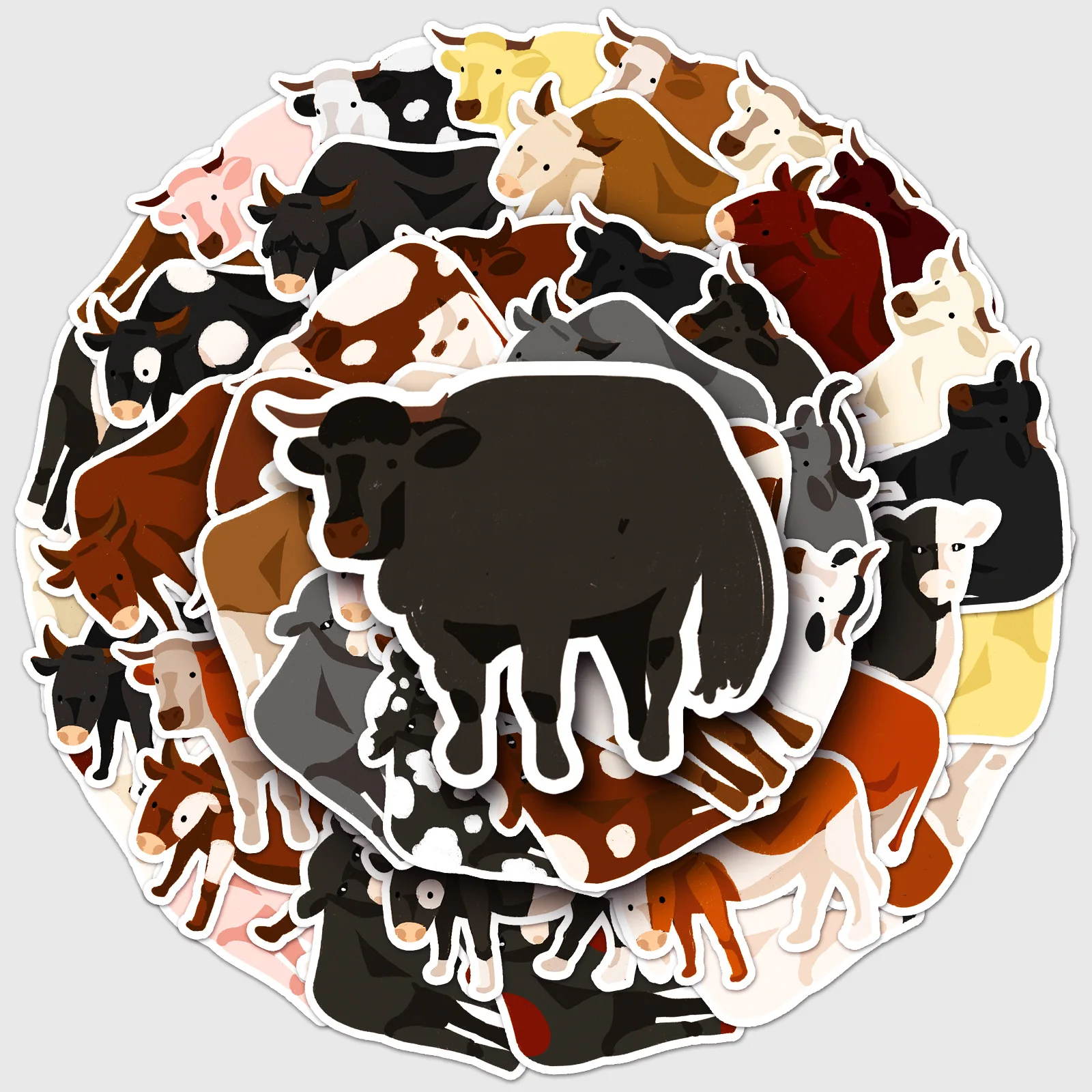 50 Original Cow Cartoon Animal Goo Card Account Decoration Water Cup Phone Case Luggage Stickers
50 Original Cow Cartoon Animal Goo Card Account Decoration Water Cup Phone Case Luggage Stickers