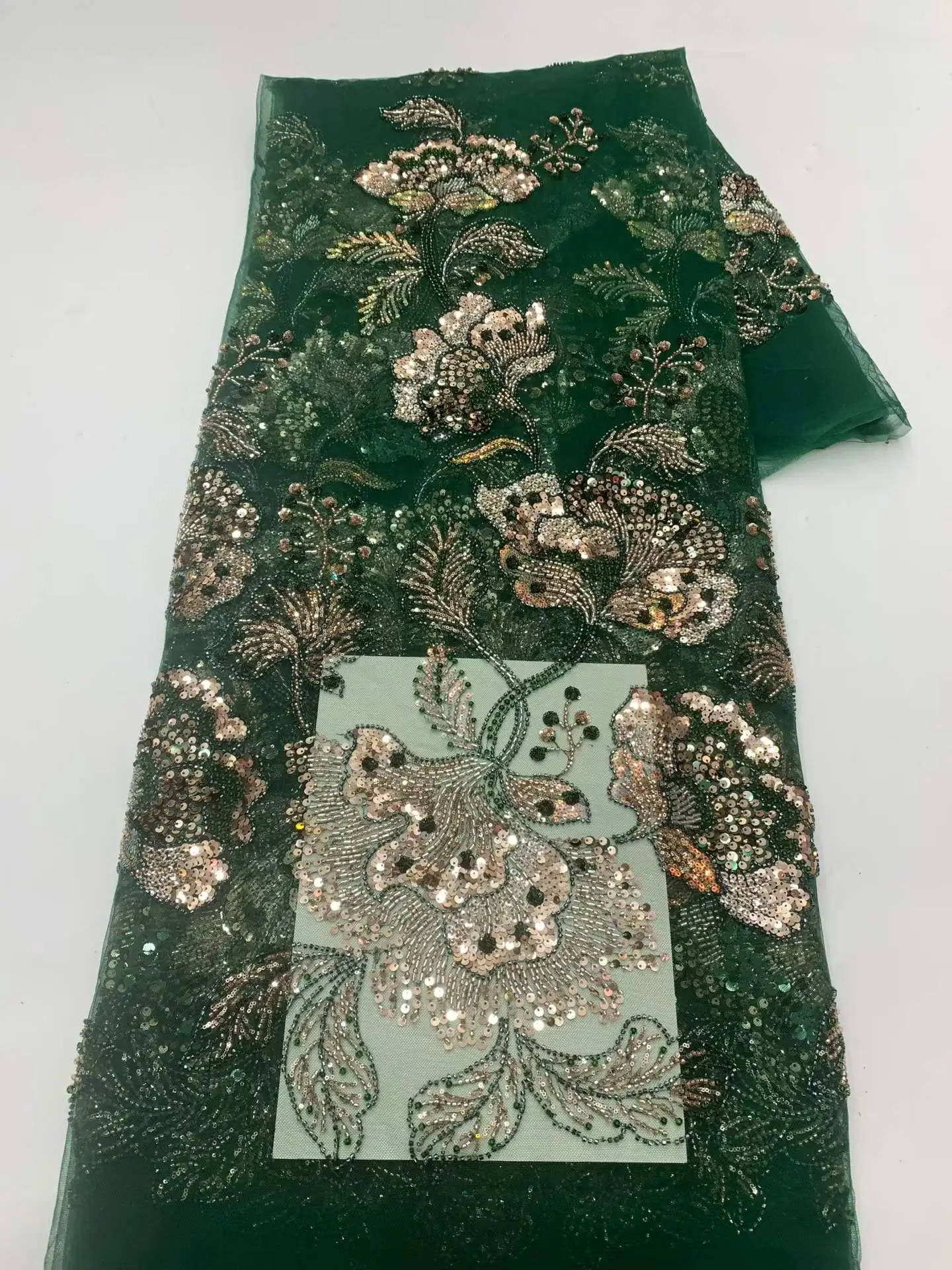 2026 New Design African Nigerian Lace Fabric Embroidery Lace Sequins Lace High Quality French Tulle Lace Fabric For Bridal Dress
2026 New Design African Nigerian Lace Fabric Embroidery Lace Sequins Lace High Quality French Tulle Lace Fabric For Bridal Dress