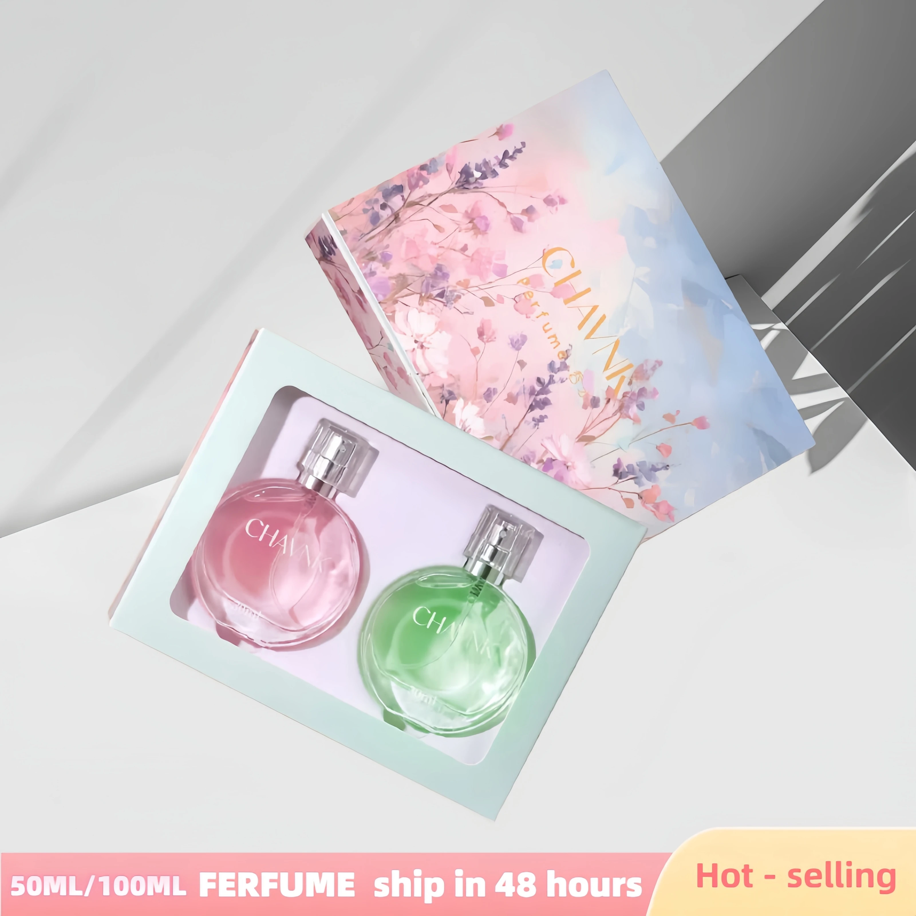 3ML/50ML brand high-quality women's perfume spray Pheromone long-lasting sample set floral and fruity fragrance date gift
3ML/50ML brand high-quality women's perfume spray Pheromone long-lasting sample set floral and fruity fragrance date gift