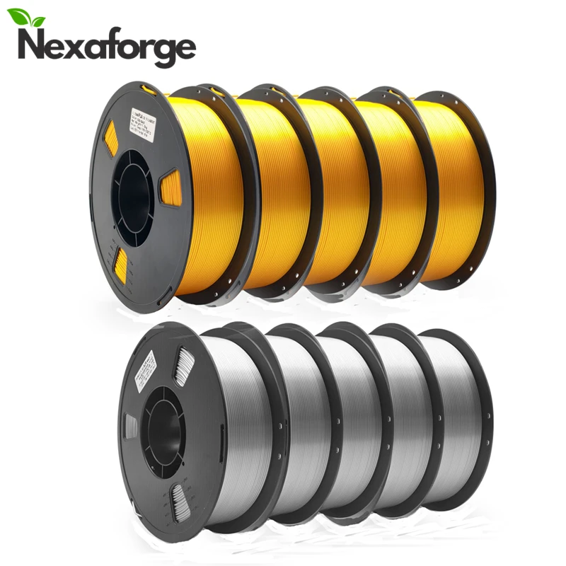 22LBS Silk PLA Plastic For 3D Printer, 10kg 3D Filament 1.75mm Gold Sliver One-color Silky 3D Printing Material 1kg/Spool
22LBS Silk PLA Plastic For 3D Printer, 10kg 3D Filament 1.75mm Gold Sliver One-color Silky 3D Printing Material 1kg/Spool