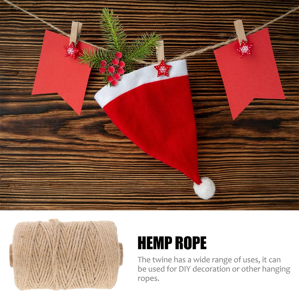 30M/20M Hemp Rope Decorative Jute Twine DIY Crafts Wedding Christmas Gift Wrapping Binding Packaging Reusable Cat Toy Cord
30M/20M Hemp Rope Decorative Jute Twine DIY Crafts Wedding Christmas Gift Wrapping Binding Packaging Reusable Cat Toy Cord