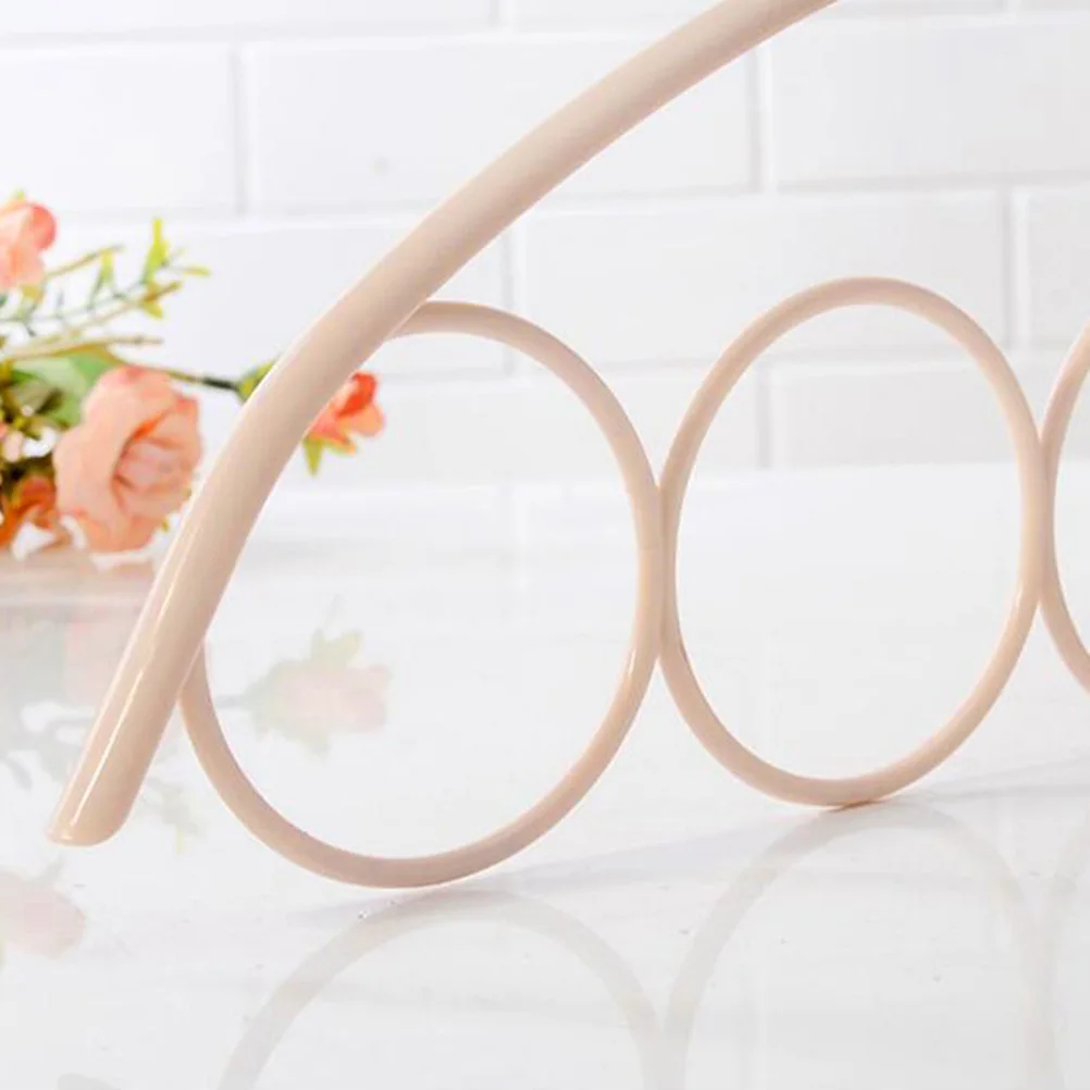 4Pcs Scarf Tie Rack Beige Plastic Hanger 5 Rings Non-Slip Space-Saving Multifunction Multifunction Hanger Closet
4Pcs Scarf Tie Rack Beige Plastic Hanger 5 Rings Non-Slip Space-Saving Multifunction Multifunction Hanger Closet