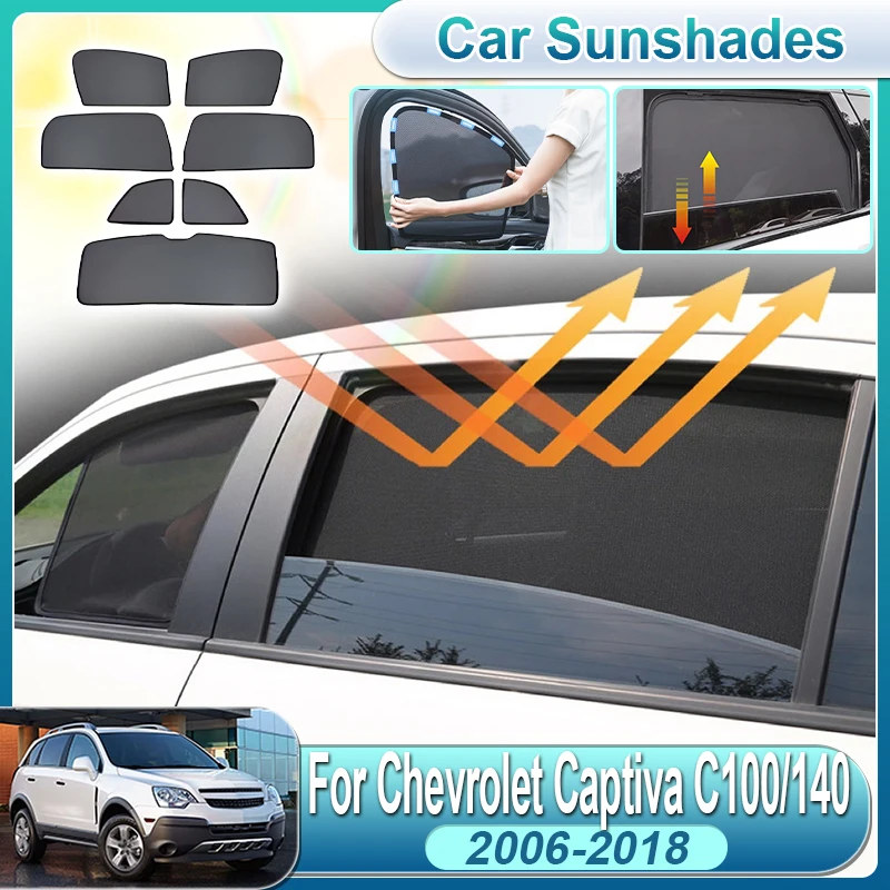 Для Chevrolet Captiva 2012, 2006-2018 C100 C140: Солнцезащитные шторки на окна автомобиля, передние и задние, для конфиденциальности, автоаксессуары
Для Chevrolet Captiva 2012, 2006-2018 C100 C140: Солнцезащитные шторки на окна автомобиля, передние и задние, для конфиденциальности, автоаксессуары
