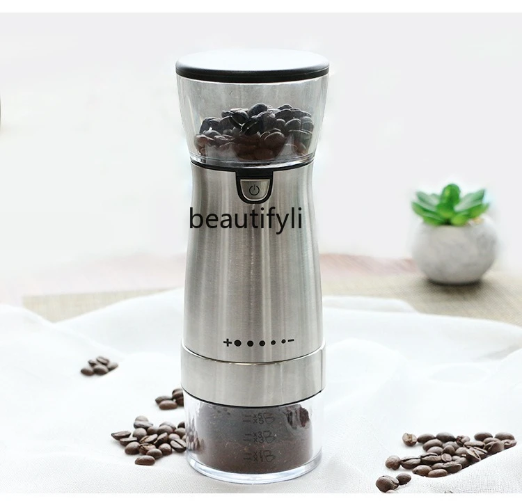 Electric Coffee Bean Grinder, Portable, Fully Automatic Home Grinder Bean Grinder Small Coffee Machine
Electric Coffee Bean Grinder, Portable, Fully Automatic Home Grinder Bean Grinder Small Coffee Machine