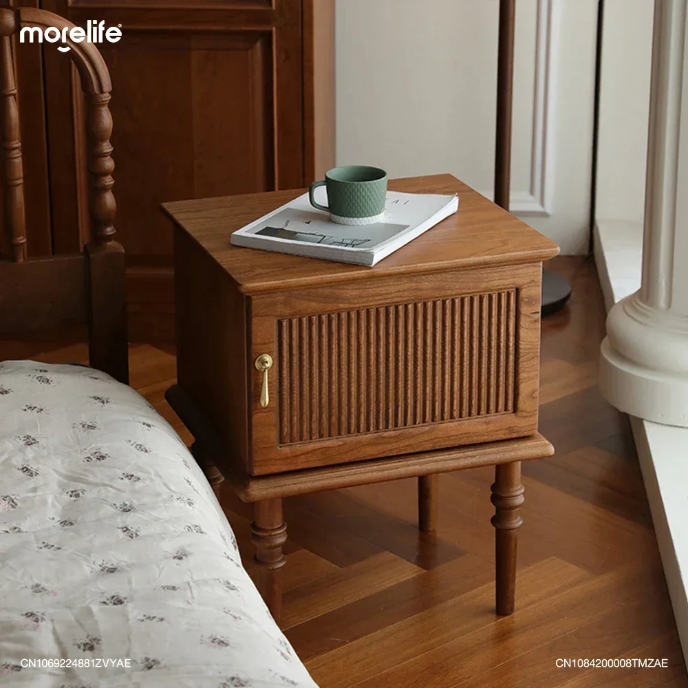 Nordic Retro French Style Made Solid Cherry Wood Low Vintage Storage Cabinet Nightstand Antique Bedside Table Home Furniture F+
Nordic Retro French Style Made Solid Cherry Wood Low Vintage Storage Cabinet Nightstand Antique Bedside Table Home Furniture F+