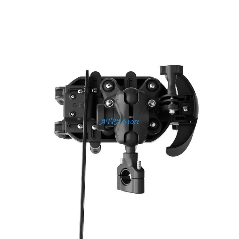 U13C Motorcycle Phone Holder Wireless Charging Cradle 15W Fast Charging Phone Mount Cellphone Navigation Holder
U13C Motorcycle Phone Holder Wireless Charging Cradle 15W Fast Charging Phone Mount Cellphone Navigation Holder