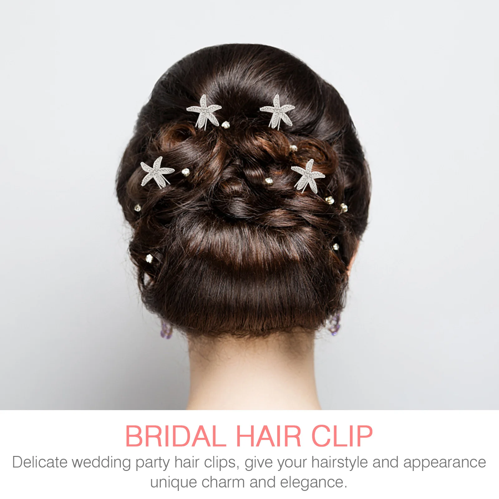 20 Pcs Bridal Hairpin Rhinestone Decorative Wedding Accessories U Shaped Headdress Lightweight Comfortable Hair Fork Styling
20 Pcs Bridal Hairpin Rhinestone Decorative Wedding Accessories U Shaped Headdress Lightweight Comfortable Hair Fork Styling