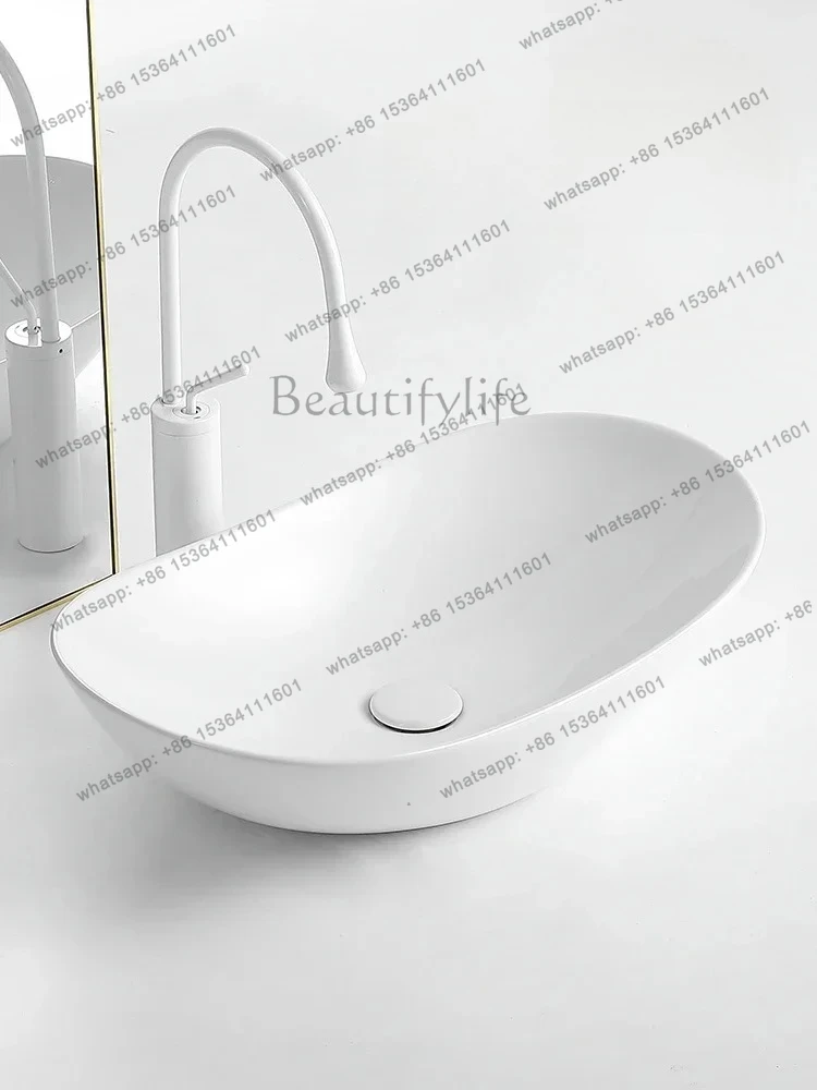 bathroom accessories set Nordic countertop basin hand washing household washbasin ceramic round balcony basin art simple
bathroom accessories set Nordic countertop basin hand washing household washbasin ceramic round balcony basin art simple