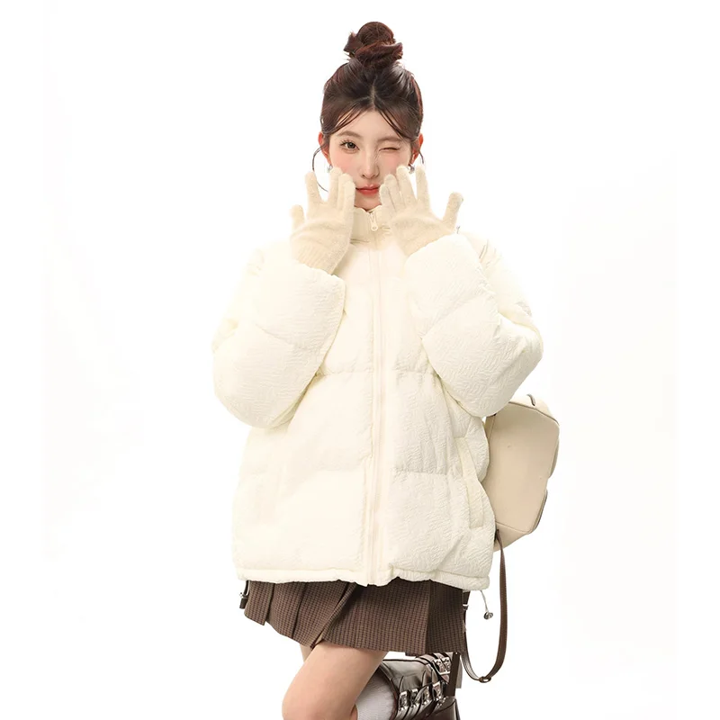 New Winter Jacket Women Clothes Thick Winter Coat Female Loose Stand Collar Cotton Padded Jacket Outwear
New Winter Jacket Women Clothes Thick Winter Coat Female Loose Stand Collar Cotton Padded Jacket Outwear