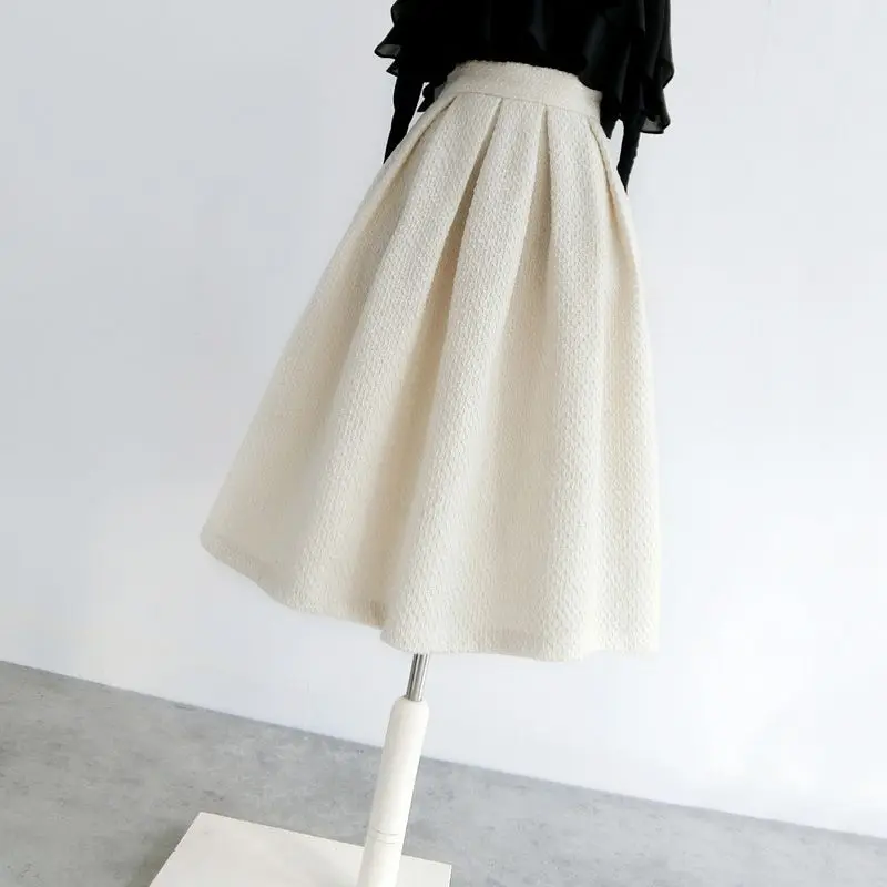 2024 Female Solid Loose Skirt Women Elegant Vintage Skirts Casual Fashion Holiday Vestidos Summer A-line Office Skirt S23
2024 Female Solid Loose Skirt Women Elegant Vintage Skirts Casual Fashion Holiday Vestidos Summer A-line Office Skirt S23
