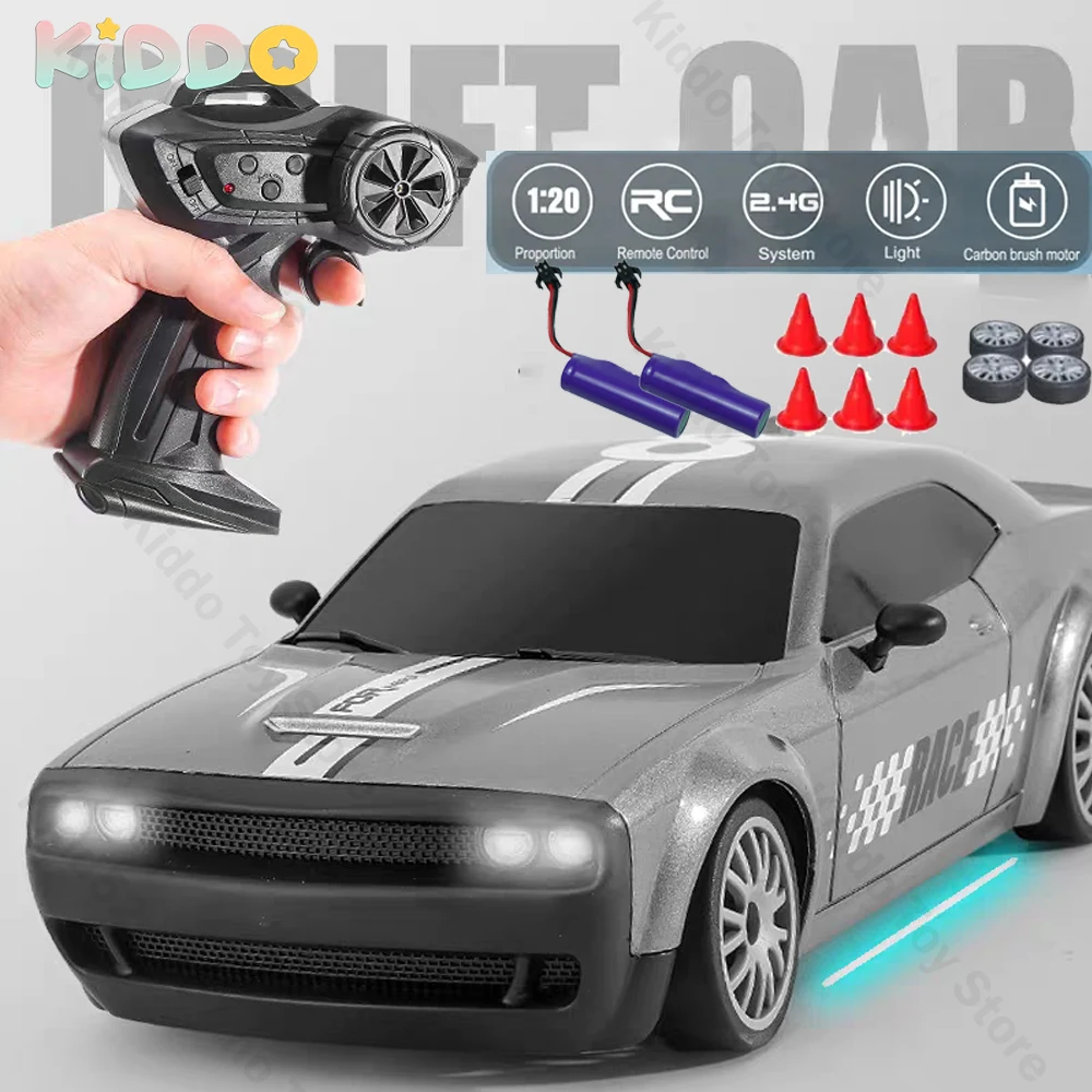 RC Drift Sports Car 4WD 1:20 2.4G Полноприводный автомобиль с подсветкой Автомобиль с дистанционным управлением Высокоскоростной гоночный автомобиль по бездорожью Игрушечный автомобиль для детей
RC Drift Sports Car 4WD 1:20 2.4G Полноприводный автомобиль с подсветкой Автомобиль с дистанционным управлением Высокоскоростной гоночный автомобиль по бездорожью Игрушечный автомобиль для детей