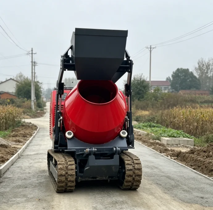Crawler Concrete Mixer Dumper 300L Loading Volume Uniform Concrete Mixing Cement Mixing Dumper Machine
Crawler Concrete Mixer Dumper 300L Loading Volume Uniform Concrete Mixing Cement Mixing Dumper Machine