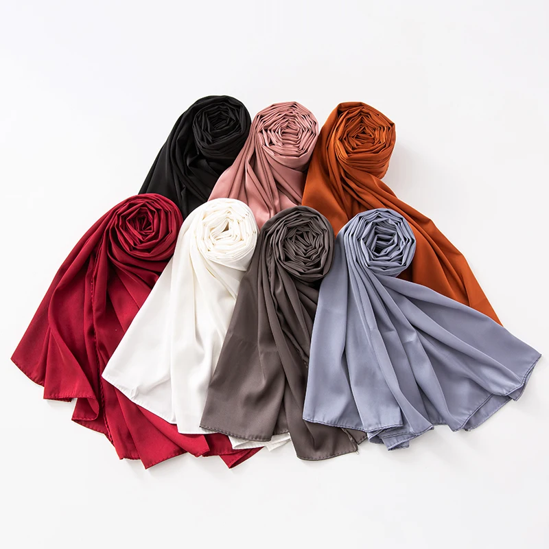 Elastic Matte Satin Scarf Slight Stretchy Plain Long Shawl Malaysia Fashion Style Women Hijab
Elastic Matte Satin Scarf Slight Stretchy Plain Long Shawl Malaysia Fashion Style Women Hijab
