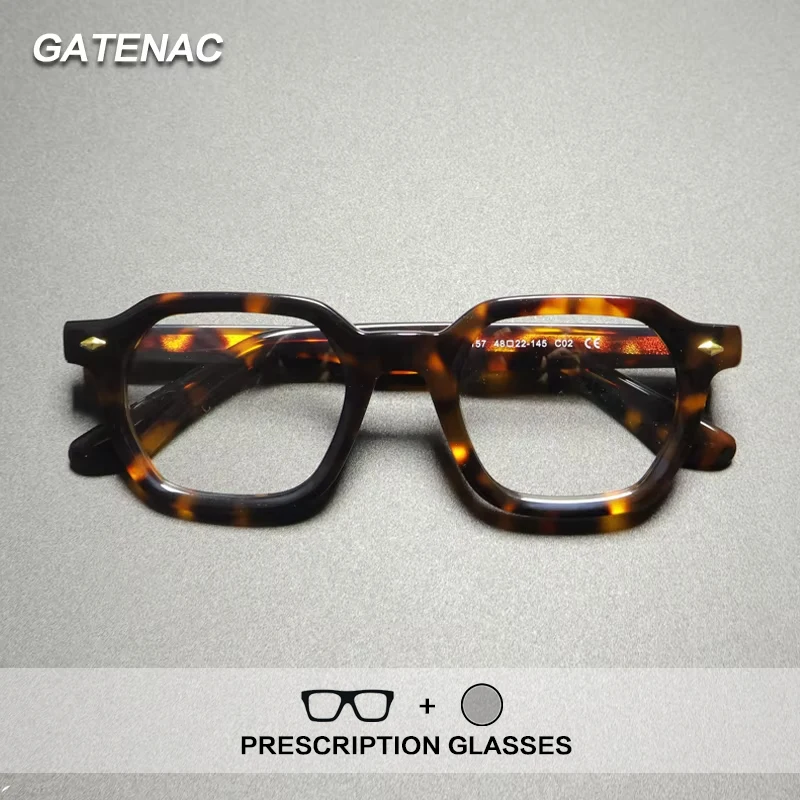 Handmade Acetate Prescription Glasses Men Vintage Photochromic Myopia Anti Blue Light Reading Glasses Retro Luxury Brand Eyewear
Handmade Acetate Prescription Glasses Men Vintage Photochromic Myopia Anti Blue Light Reading Glasses Retro Luxury Brand Eyewear
