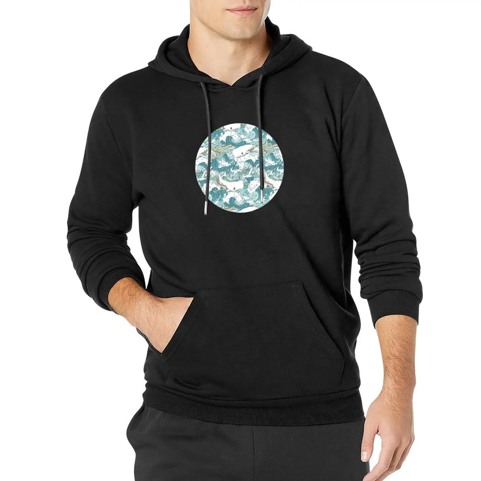 Whales and Waves Pattern Pullover Hoodie clothes for men men's clothing designer hoodies
Whales and Waves Pattern Pullover Hoodie clothes for men men's clothing designer hoodies