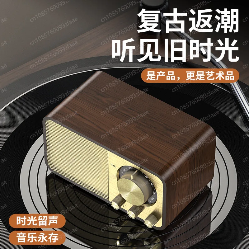 Retro Wooden Bluetooth Speaker Classical Home Radio Subwoofer Mini Stereo Support TF Card
Retro Wooden Bluetooth Speaker Classical Home Radio Subwoofer Mini Stereo Support TF Card