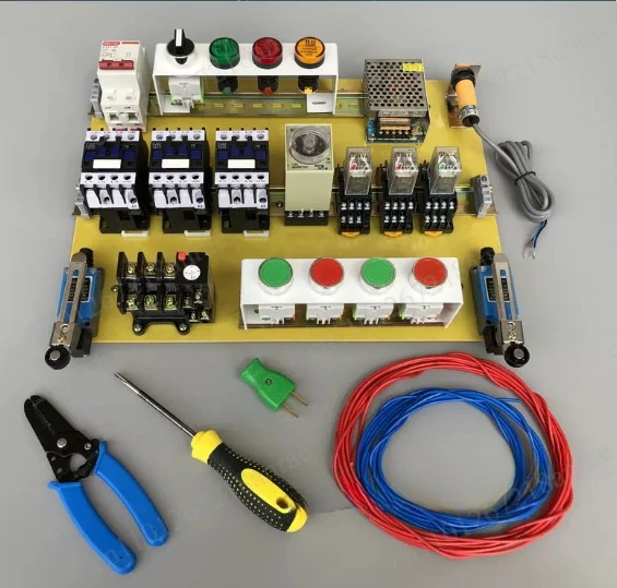 Circuit Board Maintenance & Distribution Box Trainer Zero Beginner Electrician Training Kit,
Circuit Board Maintenance & Distribution Box Trainer Zero Beginner Electrician Training Kit,