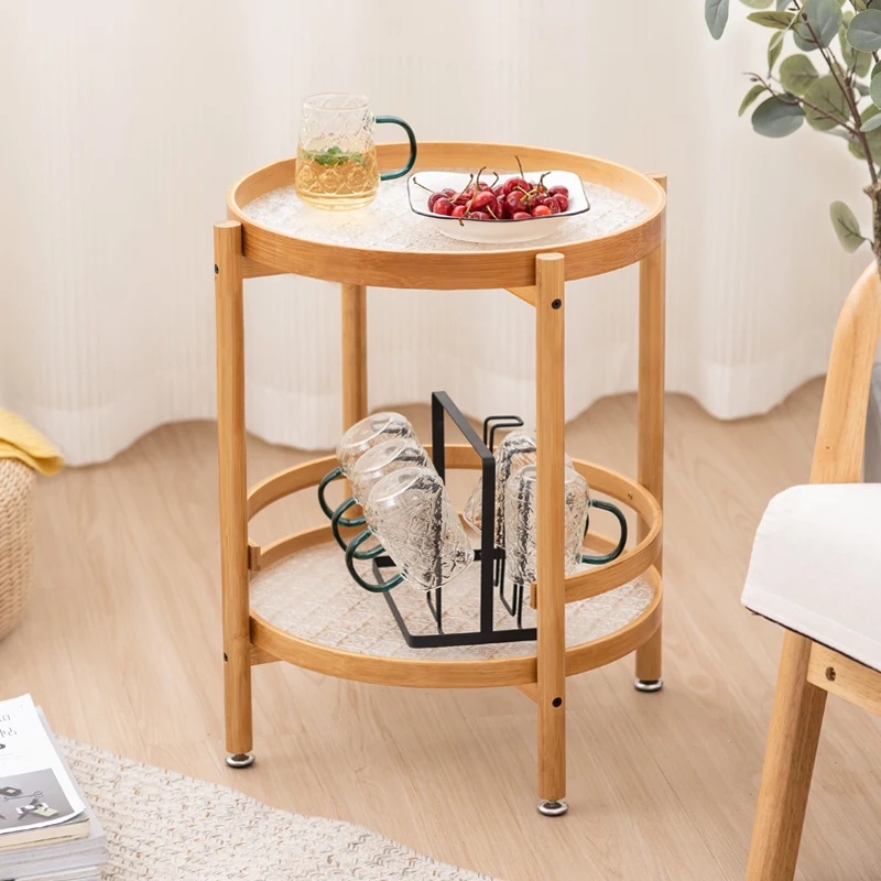 Modern Round Coffee Tables Nan Bamboo Crystal Board Table Auxiliary Furniture Living Room Mobile Storage Sofa Side Small Desks
Modern Round Coffee Tables Nan Bamboo Crystal Board Table Auxiliary Furniture Living Room Mobile Storage Sofa Side Small Desks
