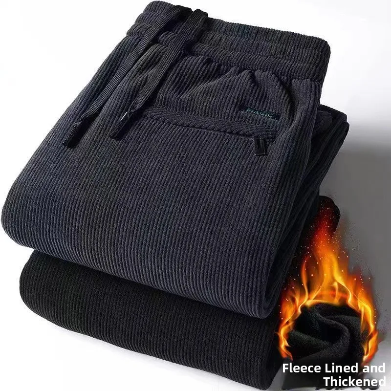 Мужские вельветовые брюки на флисовой подкладке, свободные, прямого кроя, осенне-зимние, повседневные, для отдыха, молодежные, спортивные
Мужские вельветовые брюки на флисовой подкладке, свободные, прямого кроя, осенне-зимние, повседневные, для отдыха, молодежные, спортивные