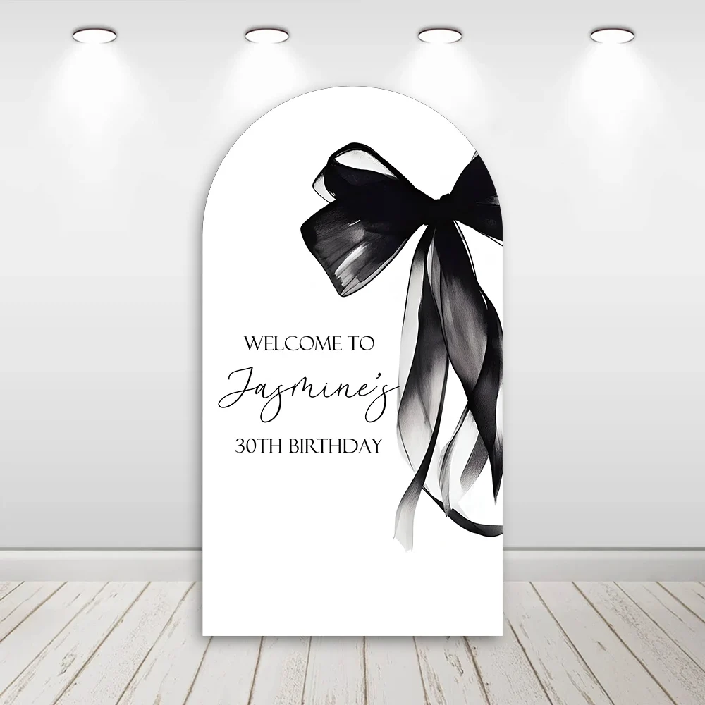 Mehofond Custom 2-Sided Black Bow Baby Girls Birthday Party Wedding Bridal Shower Covers Chiara Arch Background Decor Backdrop
Mehofond Custom 2-Sided Black Bow Baby Girls Birthday Party Wedding Bridal Shower Covers Chiara Arch Background Decor Backdrop