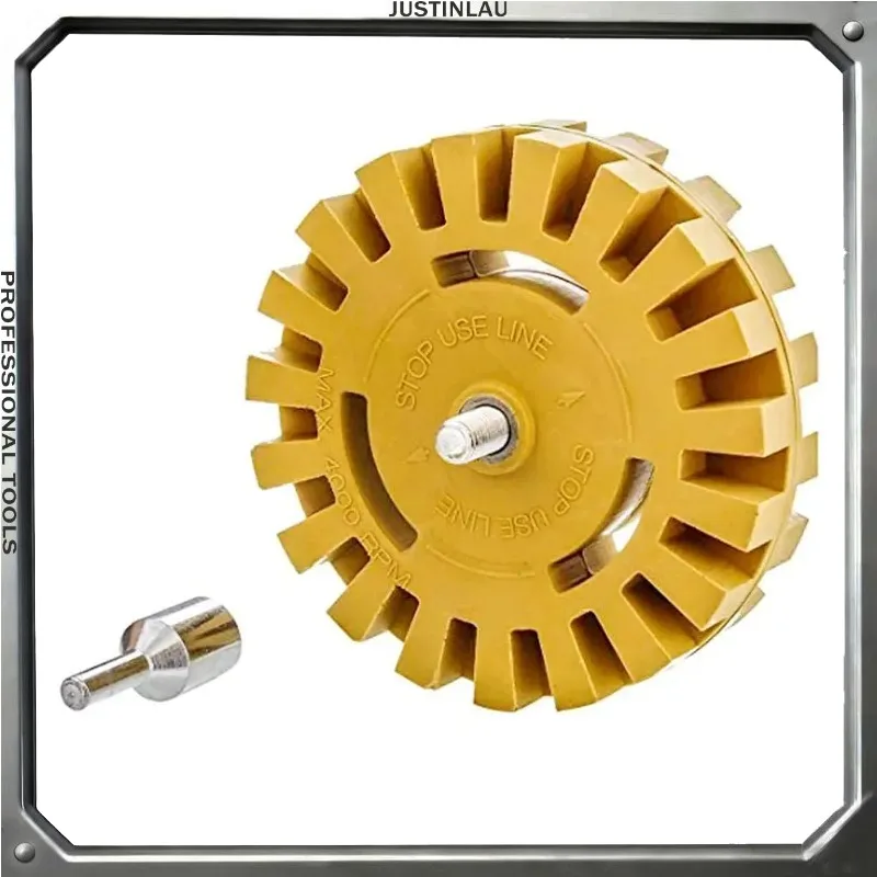 JUSTINLAU пневматические дегустационные диски для удаления клей-краска резиновый шлифовальный станок Колесо ластик 4 дюйма Pad адаптер клей для удаления 100 мм
JUSTINLAU пневматические дегустационные диски для удаления клей-краска резиновый шлифовальный станок Колесо ластик 4 дюйма Pad адаптер клей для удаления 100 мм