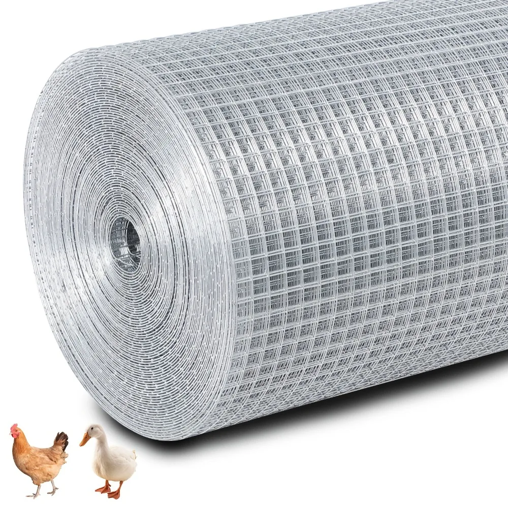 Double Layer Hot-dip Galvanized Wire Mesh Roll | Metal Hardware Mesh, Chicken Cage Mesh, Building and Garden Fence
Double Layer Hot-dip Galvanized Wire Mesh Roll | Metal Hardware Mesh, Chicken Cage Mesh, Building and Garden Fence