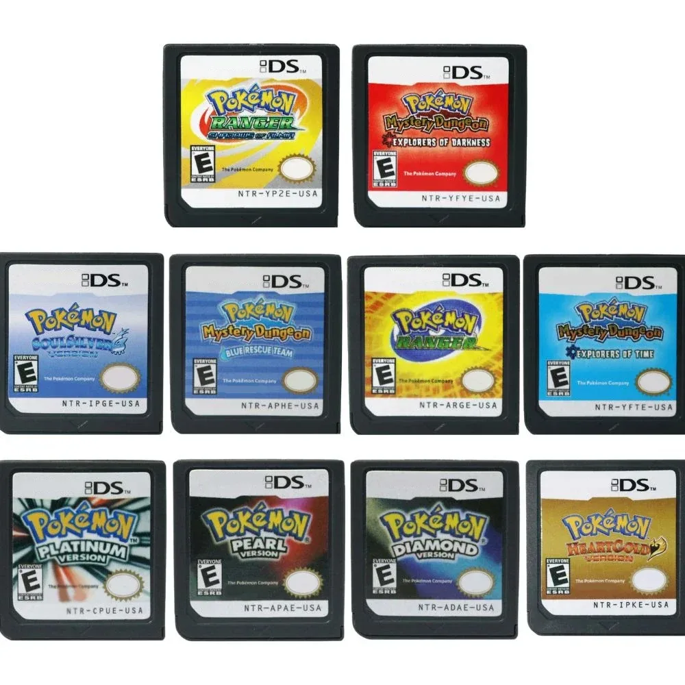 Popular 3DS NDS Combination Pikachu 3DS NDS Combination Card DS Gold Heart Silver Soul Game Card Children's Birthday Gift
Popular 3DS NDS Combination Pikachu 3DS NDS Combination Card DS Gold Heart Silver Soul Game Card Children's Birthday Gift