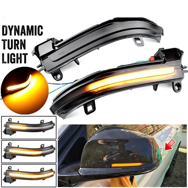 LED Dynamic Turn Signal Side Mirror Sequential Light Lamp For BMW 1 2 3 4 Series Hatchback F20 F22 F30 F31 F34 F32 F36 E84
LED Dynamic Turn Signal Side Mirror Sequential Light Lamp For BMW 1 2 3 4 Series Hatchback F20 F22 F30 F31 F34 F32 F36 E84