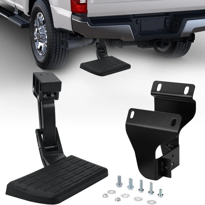 Rear Bumper Side Bed Pedal Applicable for Ford F150 2015-2020 Retractable Back Rear Bumper Foot Step Pedals Modification Parts
Rear Bumper Side Bed Pedal Applicable for Ford F150 2015-2020 Retractable Back Rear Bumper Foot Step Pedals Modification Parts