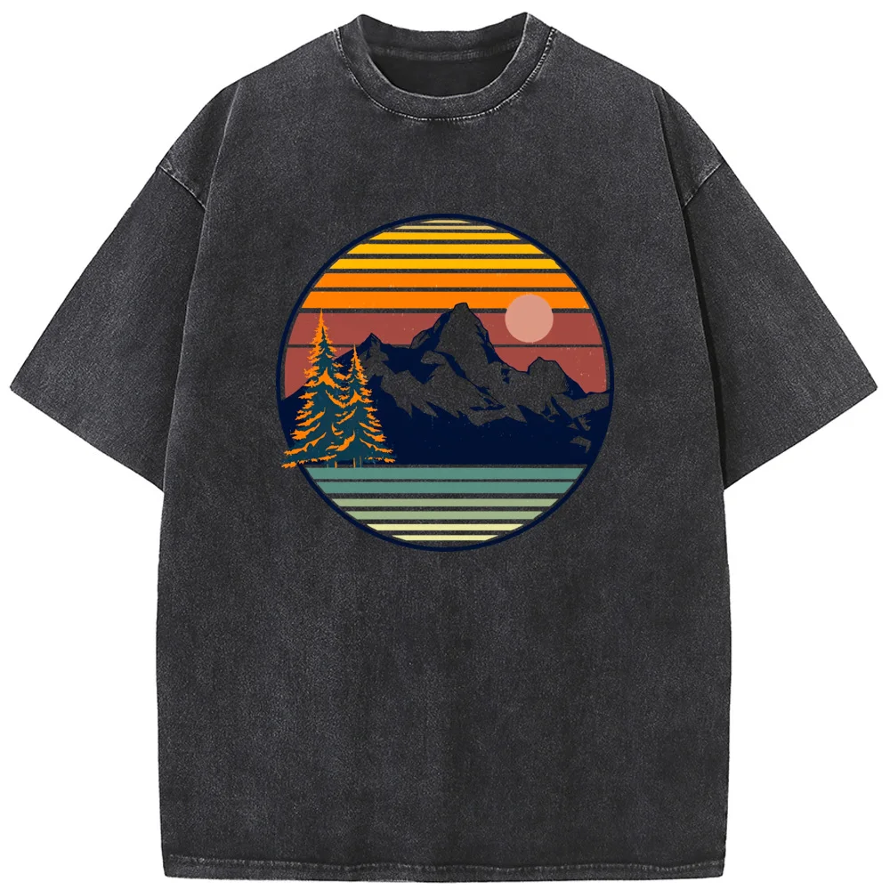 Mountain Vintage Washed T Shirt 100% Cotton Hip Hop Print Graphic Oversized Tshirt Outdoor Men Women Luxury Funny T-shirts
Mountain Vintage Washed T Shirt 100% Cotton Hip Hop Print Graphic Oversized Tshirt Outdoor Men Women Luxury Funny T-shirts