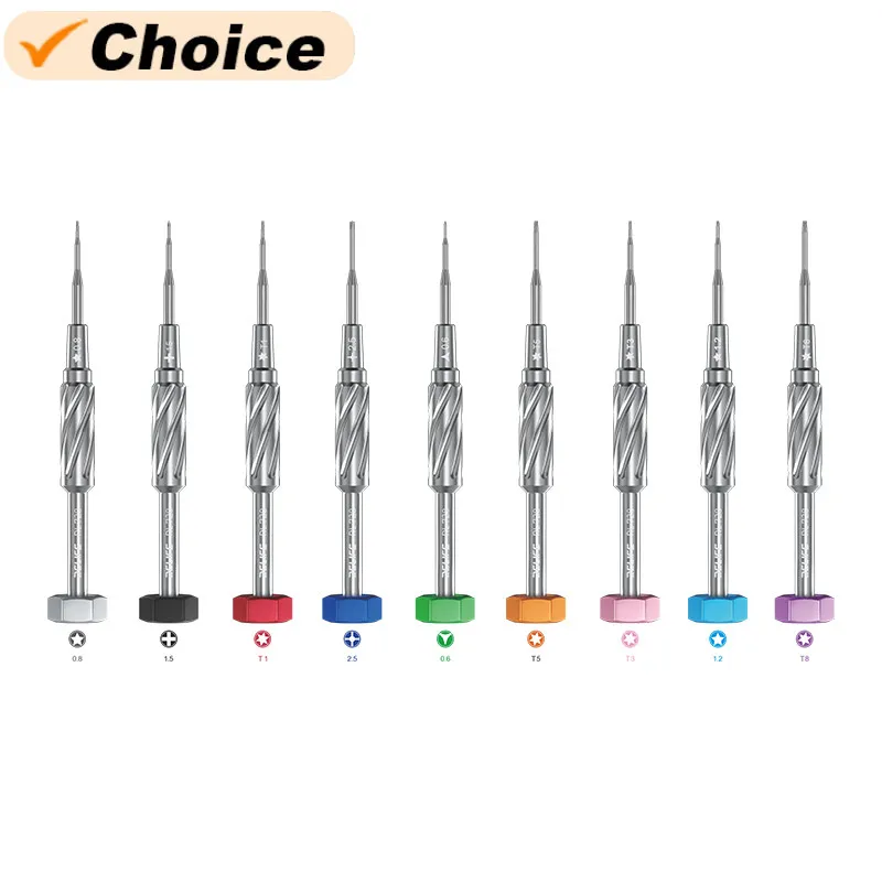 RELIFE RL-728 2D Super Sturdy Screwdriver Set for Mobile Phone Maintenance Tablet PC LCD Screen Disassembly Repair Hand Tools
RELIFE RL-728 2D Super Sturdy Screwdriver Set for Mobile Phone Maintenance Tablet PC LCD Screen Disassembly Repair Hand Tools