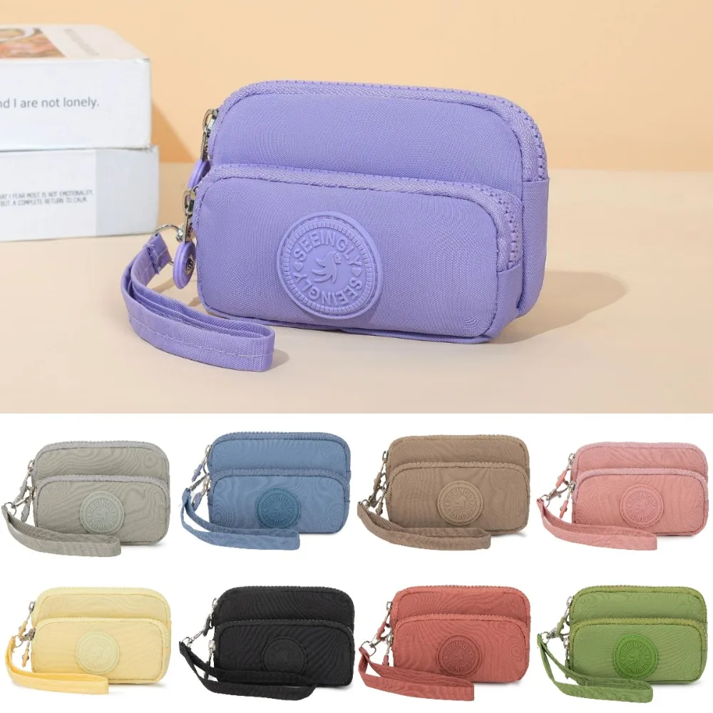 Portable Waterproof Coin Purse with Key Ring Solid Color Keychain Wallet Large Capacity Wear-resistant Money Bag
Portable Waterproof Coin Purse with Key Ring Solid Color Keychain Wallet Large Capacity Wear-resistant Money Bag